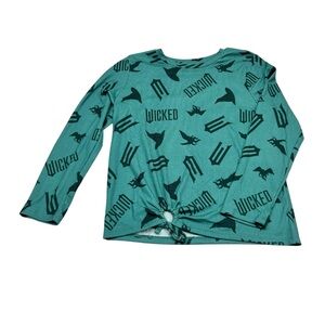 Wicked Kids Long Sleeve Teal Shirt